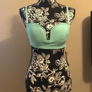 Mint crop top NWT